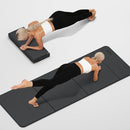 Foldable Yoga Mat Extra Thick 0.32 Inches Eco-Friendly POE Material, Non-Slip Design Fitness Mats, Multi-Purpose Workout Mats For Studio or Home Use (70 x 24 x 0.32 inches） by TinyTreasures Baby Boutique