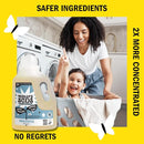 Molly's Suds Liquid Laundry Detergent | Clean Laundry Detergent Soap for Sensitive Skin | 2x Concentrated, High Efficiency (HE) | Unscented - 100 Loads by CozyNest Decor