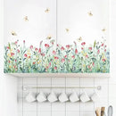 Set of 28x20 Inch Size Hello Spring Summer Window Cling Sticker Tulip, Flower and Butterfly Window Stickers, Spring and Summer Decor, Home, Shop, Party Window Glass Display Stickers (Floral) by CozyNest Decor