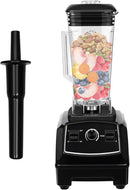 Blender 2L Automatic Smoothie Mixer Baby Food Blender 68oz Fruit Vegetables Juicer 2200W High-Speed Blender Tabletop Soundproof Milkshake Maker (Black) by TinyTreasures Baby Boutique