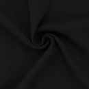 Easy-Going Blackout Curtains for Bedroom, Solid Thermal Insulated Grommet and Noise Reduction Window Drapes, Room Darkening Curtains for Living Room, 2 Panels (52x84 in,Black) by CozyNest Decor