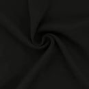 Easy-Going Blackout Curtains for Bedroom, Solid Thermal Insulated Grommet and Noise Reduction Window Drapes, Room Darkening Curtains for Living Room, 2 Panels (52x63 in,Black) by CozyNest Decor