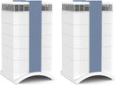 IQAir GC MultiGas XE Air Purifier- 2-Pack – Smart MultiGas Filtration for Rooms up to 2250 sq ft - Chemicals, Odors, VOCs, and Particles, Swiss Made, WiFi Enabled by TinyTreasures Baby Boutique