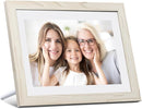 Dragon Touch Digital Picture Frame WiFi 10 inch IPS Touch Screen Digital Photo Frame Display, 32GB Storage, Auto-Rotate, Share Photos via App, Email, Cloud, Classic 10 White, XKS0001-WT-US2 by TinyTreasures Baby Boutique