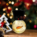 Starsoul Snowman Solar Lanterns, Christmas Outdoor Hanging Lantern Waterproof Decorative Snowman Lamps Decor for Garden, Patio, Yard, Porch, Xmas Holiday Party Decor (Pinecone) by GreenHaven Gardens