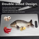 3 pack Titanium Cutting Boards for Kitchen -Titanium Cutting Board Double Sided Titanium Cutting Mat,Non Stick Chopping Board by CozyNest Decor