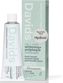 Davids Hydroxi Mild Mint Fluoride Free Nano Hydroxyapatite Toothpaste for Enamel Health & Whitening, Antiplaque, SLS Free, Kid Friendly Gentle Mint Flavor, 4 oz, Made in USA by CozyNest Decor