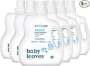 ATTITUDE Baby Laundry Detergent Liquid, EWG Verified, Safe for Baby Clothes, Infant and Newborn, HE Compatible, Soothing Chamomile, 80 Loads, 67.6 Fl Oz (Pack of 6) (AMAZON EXCLUSIVE) by TinyTreasures Baby Boutique