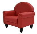 Children's Factory As We Grow Toddler Chair, Red, CF805-196, Flexible Seating for Daycare or Preschool, Kids Reading Chair, Playroom Furniture by CozyNest Decor