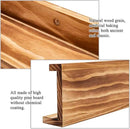 AZSKY Rustic Wood Floating Shelves for Nursery Books Long Wall Bookshelf Photo Picture Ledge Shelf with Lip Wall Shelf for Kids Bedroom Bathroom Living Room Office Frames 36 Inches Set of 2 by CozyNest Decor
