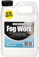 FogWorx Extreme High Density Fog Juice - Quart – 32 Fluid Ounces of Long Lasting, High Output, Odorless Water Based Machine Fluid for 400 to 1500 Watt Machines by GreenHaven Gardens
