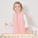 Yoofoss Baby Sleep Sack 12-18 Months Baby Wearable Blanket 100% Organic Cotton 2-Way Zipper TOG 0.5 Toddler Sleeping Sack 3 Pack, Soft Lightweight Sleep Sacks for Babies(Large) by TinyTreasures Baby Boutique