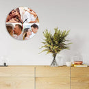 Generic Custom Wall Clock Personalized Clocks with Photo Text Logo Customized Round Clock for Birthday Wedding Present Creative, 12inch-30cm by TinyTreasures Baby Boutique