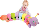 Bundaloo Jumbo Musical Caterpillar Plush Toy - Plays Fun Songs and 8 Musical Key Notes | for Children & Toddlers by TinyTreasures Baby Boutique