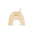 Foundations Simple Sitter Low Wood Feeding Chairs Multipack, Wide No-Tip Base, Adjustable Safety Harness, Stackable Wood Toddler Chairs with Food Service Grade Finish, 2 Pack (9 inch) by TinyTreasures Baby Boutique