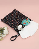 ALVABABY 3 Cloth Diaper Wet Dry Bags Waterproof Reusable with Two Zippered Pockets Travel Beach Pool Daycare Soiled Baby Items Yoga Gym Bag for Swimsuits or Wet Clothes Small Medium Large 3L-SML10 by TinyTreasures Baby Boutique