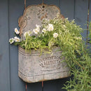 All Chic Metal Wall Planter Wall Mount Planter Wall Metal Hanging Planter Wall Vases for Flowers Planters for Outdoor Plants for Farmhouse Wall Decor (Rustic) by GreenHaven Gardens