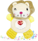Baby Musical Activity Soft Toys with Sound & Light, Sensory Toys for Infant Developmental with Teether, Rattle and Textures, Soft Plush Toy for Newborn Gift 6 to 12 Months (Lion) by TinyTreasures Baby Boutique