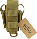 Depring Tool Holster Sheath Universal Multi Pockets Tool Organizer Heavy Duty Construction MOLLE Pouch by GreenHaven Gardens