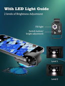 Phone Microscope with CPL Lens/LED Light, Nano Zoom 200X Pocket Microscope Camera Attachment with Universal Clip for Most iPhone/Andriod Phone - The Best Gift to Enjoy Microworld for Kids and Adults by TinyTreasures Baby Boutique