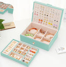 Girls Jewelry Box for Earrings Jewelry Organizer Box Teen Girls Earrings Organizer Jewelry Box Earring Holder Organizer Stud Earring Box for Girls Womens Jewelry Case Organizer Teal by TinyTreasures Baby Boutique
