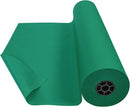 Colorations Arts and Crafts Paper Roll - 36" x 1000', Holiday Green, Dual Surface, Markers, Finger Paints, Painting, Watercolors, Acrylic Paints, Wall Art, Bulletin Board Paper, Crafts (Item
