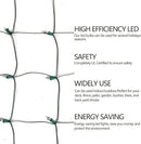 HISHINY Christmas Net Lights Outdoor, 5ftx5ft 100LED Green Wire, Connectable Bush Mesh Net Lights String for Christmas,St Patricks Party,Shrub,Yard,Tree (Green) by GreenHaven Gardens