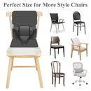 Toddler Booster Seat for Dining Table, Non-Slip Kitchen Chair Booster Cushion with Backrest and Adjustable Straps, Portable PU Waterproof Travel Baby Booster Increasing Cushion by TinyTreasures Baby Boutique