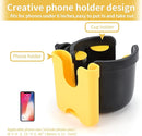 Accmor Stroller Cup Holder with Phone Holder, Bike Cup Holder, Universal Cup Holder for Uppababy Nuna Doona Strollers, 2-in-1 Cup Phone Holder for Stroller, Bike, Wheelchair, Walker, Scooter by TinyTreasures Baby Boutique