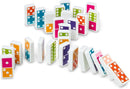 Melissa & Doug Dominoes Tabletop Game with 28 Colorful Tiles in Wooden Storage Box by TinyTreasures Baby Boutique