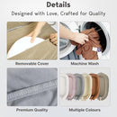 Infant Lounger, Baby Nest Cover for Baby Girls & Boys, Newborn Essentials for Baby 0-18 Months, 100% Cotton Breathable (Lavender_Blush) by TinyTreasures Baby Boutique
