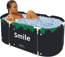 BESTHLS Portable Bathtub for Adult, Foldable Bathtub Folding Soaking Bath Tub,Eco-Friendly Bathing Tub for Shower Stall (Large, Green) by TinyTreasures Baby Boutique