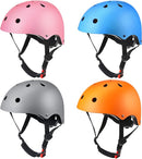 Kingdder 4 Pack Kids Helmets Toddler Adjustable Bike Helmet Ages 3-8 CPSC Certified Children Training Headwear for Boys Girls Skateboard Bicycle Scooter Cycling Riding Sports by TinyTreasures Baby Boutique