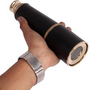 24" Handheld Nautical Brass Telescope with Wooden Box - Pirate Collectibles. by TinyTreasures Baby Boutique