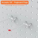 Ultrawall 2 Pcs Metal Pegboard Wall Panels, Peg Boards for Garage Tool Storage by GreenHaven Gardens