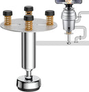Garbage Disposal Support, Adjustable Spring Shock Absorber Bracket (5.91-7.87 inches), Holds Up tp 440lbs, Stainless Steel Noise Reduction Installation Kit by CozyNest Decor