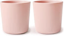 mushie Dinnerware Cups For Kids | Made in Denmark, Set of 2 (Blush) by TinyTreasures Baby Boutique