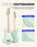 Donner 30 Inch Junior Electric Guitar Beginner Kit ST Style Mini Electric Guitar Starter Package for Teens with Amp, 600D Bag, Tuner, Picks, Cable, Strap, Extra Strings DSJ-100 by TinyTreasures Baby Boutique