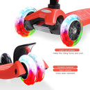 3 Wheel Scooter for Kids Ages 6-12,Kids Scooter with Light Up Wheels, Sturdy Deck Design, and 4 Height Adjustable Suitable for Kid Ages 3-12 by TinyTreasures Baby Boutique