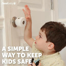 Jool Baby Door Knob Child Safety Covers (4 Pack) Prevent Kids from Opening Doors – Easy to Install by TinyTreasures Baby Boutique