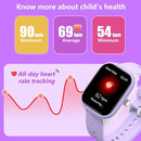 Kids Wach for Girls Boys 6-15 Year Old - Smart Watch for Kids 1.8" Fitness Tracker,No Phone needed,Pedometer Sleep Monitor Heart Rate Waterproof,Puzzle Game for Girls Boys Teens Birthday Gift (Purple) by TinyTreasures Baby Boutique