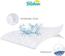 Zippered Crib Mattress Protector - Waterproof Crib Mattress Encasement, Breathable and Absorbent, 6 Sides Fully Encased Cover by TinyTreasures Baby Boutique