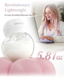 ABP-1508 Hands Free Breast Pump Wearable with Storage Bag, Wearable Breastfeeding Pump Strong Suction, Low Noise, 3 Modes 9 Levels, with 21/24mm Insert/Flange, 2 Pack (White) by TinyTreasures Baby Boutique