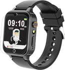 Goodatech Smart Watch for Kids 4-12 Years Boys Girls, 26 Puzzle Games,HD Camera,Video Music Player,Pedometer,Flashlight,Calendar,Alarm Clock,Aluminum Case,Sport Band (Black) by TinyTreasures Baby Boutique