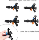 Rocking Arm Sprinklers,10PCS Plastics G 1/2 Male Thread 360° Rotating Sprinklers Watering Sprinkler for Yard Lawn and Grass Irrigation 4.7x4.5in by GreenHaven Gardens