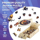 Jigfoxy Wooden Puzzle for Adults, Hatchling Dragon Wooden Jigsaw Puzzles for Adults, Unique Animal Shape Wood Cut Puzzles for Family Friend Puzzle Lovers(S-8.4 * 6.9in-111pcs) by TinyTreasures Baby Boutique