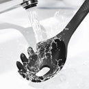 Silicone Cooking Utensils Set - 600°F Heat Resistant, Nonstick Kitchen Utensil Set with Spatulas, Spoons, Whisk, Tongs, BPA Free, Dishwasher Safe, Black by CozyNest Decor