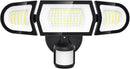Olafus 100W LED Security Light Motion Sensor Outdoor Light, Motion Flood Light Dusk to Dawn, 9000LM Super Bright 6500K Exterior Motion Detector Floodlight for Garage Yard Porch Eave IP65, Black by GreenHaven Gardens