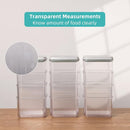 Ankou Food Storage Containers Pop Airtight Food Storage Containers with Lids for Kitchen Pantry Organizing Cereal Snack Flour Sugar Coffee Spaghetti Stackable - 8 Pcs (1.2, 2.0, 2.7, 3.3qt)*2 by TinyTreasures Baby Boutique