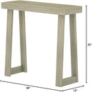Plank+Beam Solid Wood Console Table, 36 Inch, Sofa Table, Narrow Entryway Table for Hallway, Behind The Couch, Living Room, Foyer, Easy Assembly, Seashell by CozyNest Decor